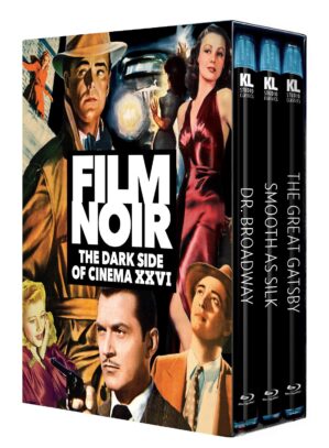 Film Noir: The Dark Side of Cinema XXVI [Dr. Broadway / Smooth as Silk / The Great Gatsby] [Blu-ray]
