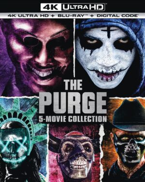 The Purge: 5-Movie Collection – 4K Ultra HD + Blu-ray + Digital
