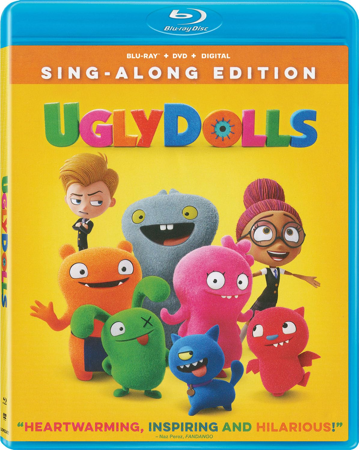 UGLYDOLLS (Sing Along) Bluray + DVD + Digital